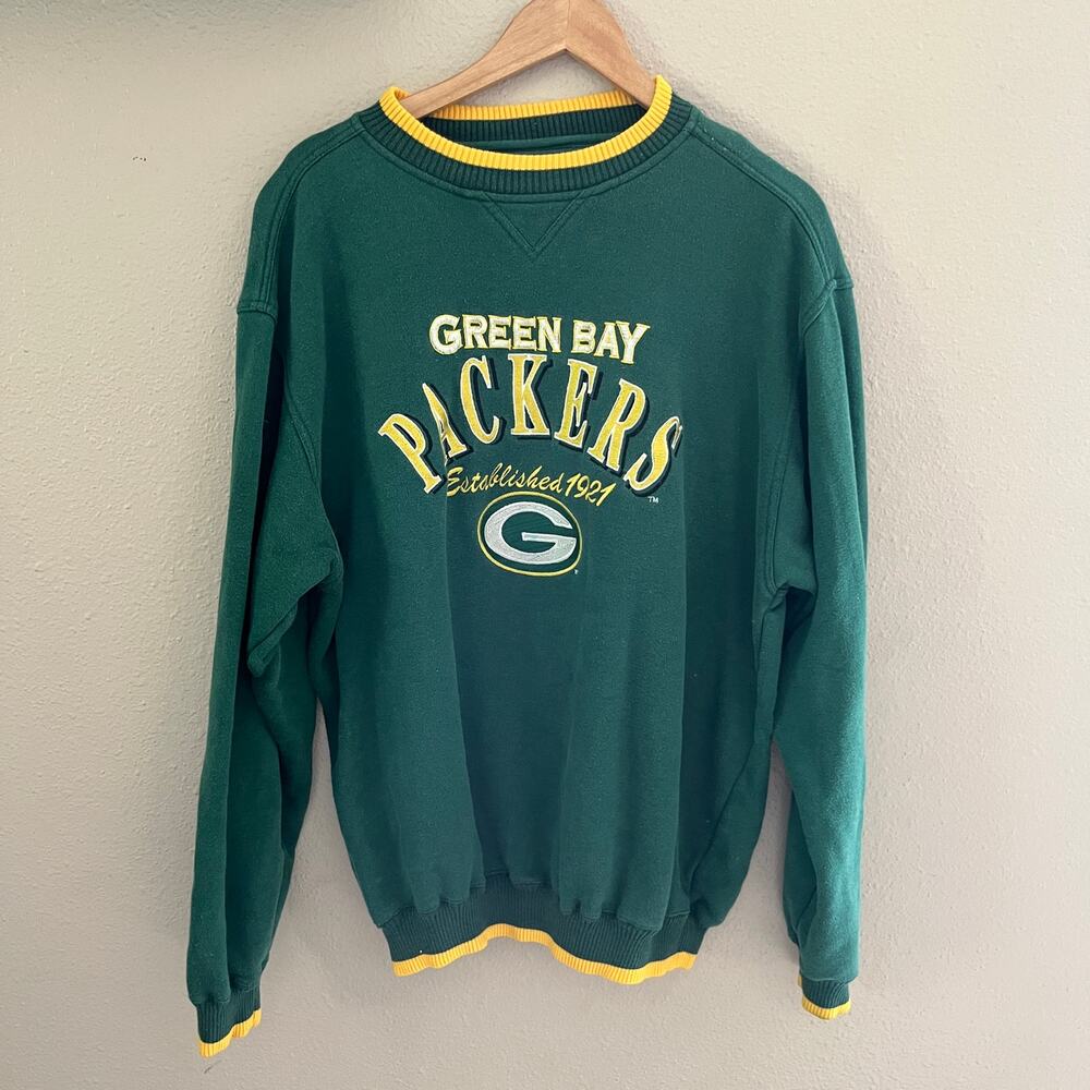 90s Logo Athletic NFL Green Packers sweatshirt